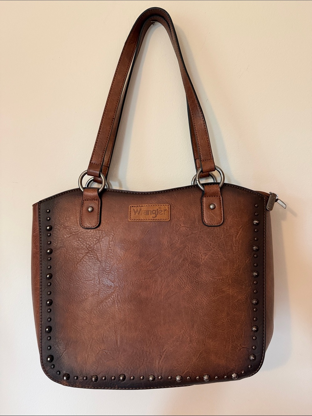 Wrangler "W" Stitch Tote Bag - Picture 3 of 10